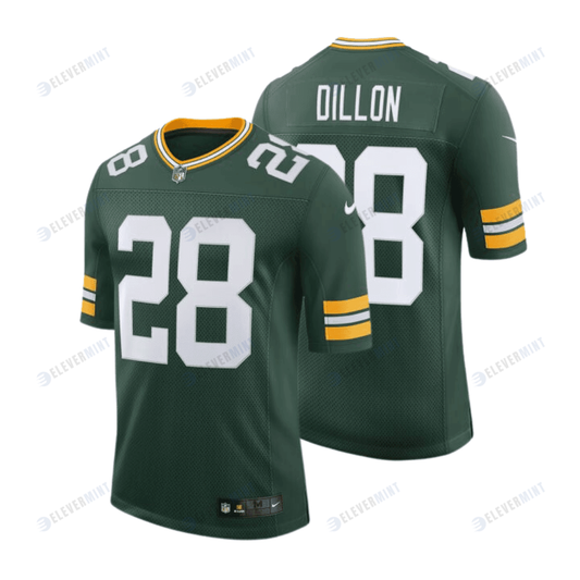 A.J.Dillon 28 Green Bay Packers Men Home Limited Jersey - Green